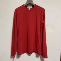 comme des garcons shirt カットソー　ロンT 赤　Sサイズのサムネイル