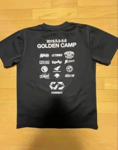 GOLDEN CAMP Tシャツ ブラック 2019 バレーボール