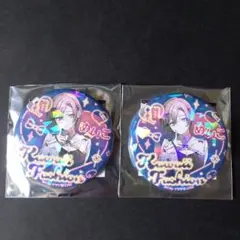 初音ミク MEIKO ホログラム 缶バッジ ドンキ 2点