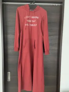 マタニティパーカーワンピース　M