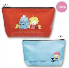 新品 ポーチ (エルリック兄弟)/ サンリオ×鋼の錬金術師