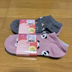 レディース ソックス 3足組 23-25cmのサムネイル