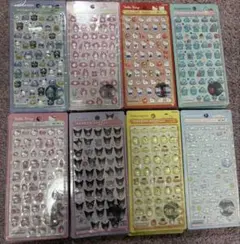 ボンボンドロップシールミニ　サンリオ　8枚セット