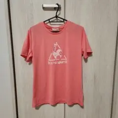 le coq sportif ピンク 半袖Tシャツ　Oサイズのサムネイル