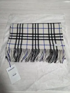【未使用】カシミヤ100％ BURBERRY マフラー