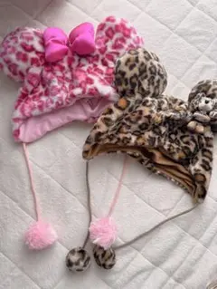 ファンキャップ ヒョウ柄 2個セット