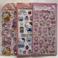 ハローキティ ❤︎ ウォーターイン & ペタメロウ & ボンボンドロップシール