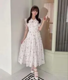 新品 入手困難 areeam 色鮮やかな夢が詰まったワンピース あいにゃん