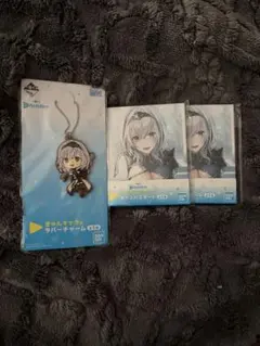 ホロライブ 一番くじ 白銀ノエル キャンパスボード ラバーチャーム