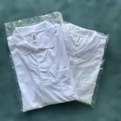 学生服　glimmer ポロシャツ 白 Lサイズ 2枚セットのサムネイル