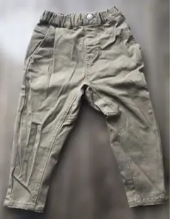 branshes ガーデナーテーパードツイルパンツ / ベージュ 100cm