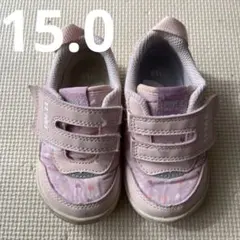 IFMEキッズシューズ 15.0cm ピンク ベルクロ