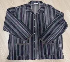 JOURNAL STANDARD ジャーナルスタンダード　ストライプ長袖シャツL