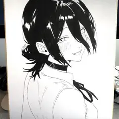 あ*˚様 【手描きイラスト 299】ファンアートアナログ原画中色紙