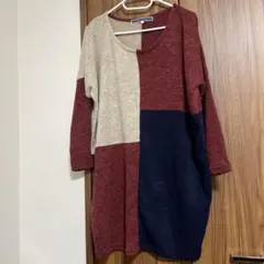 THE EMPOLIUM セーター レッド Lサイズ