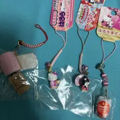 サンリオ　ご当地　キティ　ストラップ　4個セット　まとめ売り