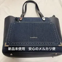 未使用Samantha Thavasa ネイビー　ショルダーバッグ