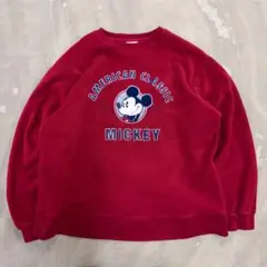 古着 Disney ディズニー フリーススウェット メンズL