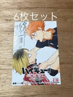 ◼︎劇場版 ハイキュー‼︎ ゴミ捨て場の決戦　フライヤー 映画 チラシ