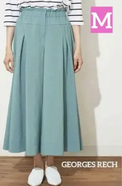 GEORGES RECH タックプリーツワイドパンツ