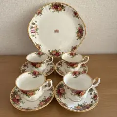 最終値下げ‼︎ロイヤルアルバート　カップ&ソーサー　大皿　プレート　セット