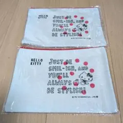 ハローキティ　洋服の青山コラボポーチ　2枚セット
