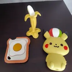 エジソンママ 歯固め2種とモンポケ ピカチュウのぺちゃ