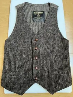 【最終値下げ】DEPARAEILLE ツイードベスト ブラック 最終値下げ】DEPARAEILLE ツイードベスト ブラック セール