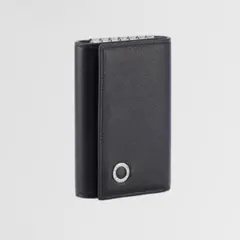 【美品】BVLGARI キーケース ブラック レザーのサムネイル