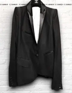 ★新品★ IFSIXWASNINE　ホワイトスネーク　レザー使い　ジャケットのサムネイル