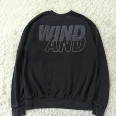 WIND AND SEA スウェット フェード加工 完売品 ブラック XL相当のサムネイル