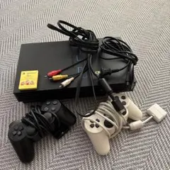 PlayStation 2 本体 コントローラー2個　動作確認済み　メモリー付き