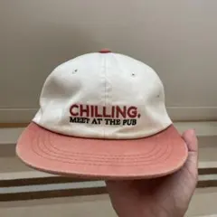 CHILLING. ロゴ刺繍 キャップ 帽子