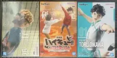 ハイキュー‼︎ フィギュア 月島蛍 及川徹 ゴミ捨て場の決戦　3点セット
