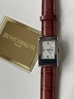 ◾️訳あり◾️美品　BOUCHERON 腕時計 新品ベルト（社外品）のサムネイル