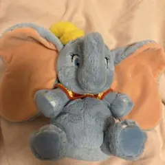 ダンボ ファスナー付きぬいぐるみ 約25cm