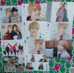 西畑大吾　関ジュカレンダー2020-2021　フォトカード10枚　なにわ男子