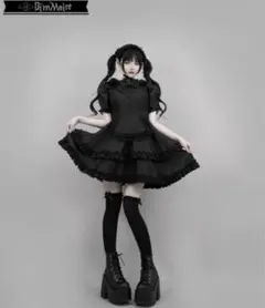 L】Dimmoire unDead Maidenドレス Black - メルカリ