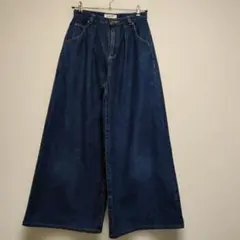SLOBE IENA　Le DENIM タックワイドデニム36のサムネイル