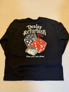 Refurbish 長袖Tシャツ ブラック L