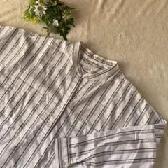 バンドカラーシャツ シャツ