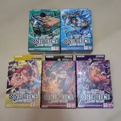 【即日発送】 ワンピースカード スタートデッキ 5個セットのサムネイル