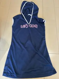 は*る様 LE COQ フード付きネイビーワンピース