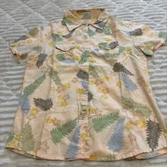 héliopôle 半袖シャツ ボタニカル柄 | Mercari