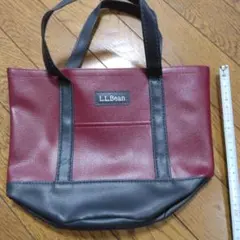 ✴新品未使用L.L.Bean 赤黒トートバッグ