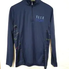 ELLE SPORT ハーフジップ長袖シャツ　Lサイズのサムネイル