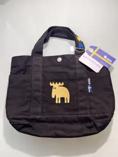 [タグ付] moz(モズ) ミニキャンバストートバッグ BLACK×GOLDのサムネイル