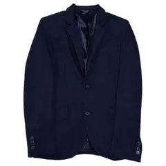 ARMANI EXCHANGE ブラック シングルブレスト テーラードジャケットのサムネイル