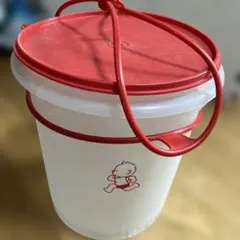 Tupperware キャリーケース 赤のサムネイル