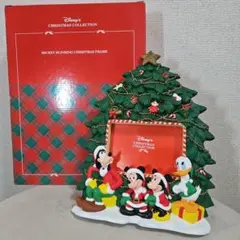 【未使用】ディズニー光るクリスマスフォトスタンド　ツリー型